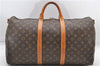 Auth Louis Vuitton Monogram Keepall Bandouliere 50 Boston Bag M41416 LV 7428D