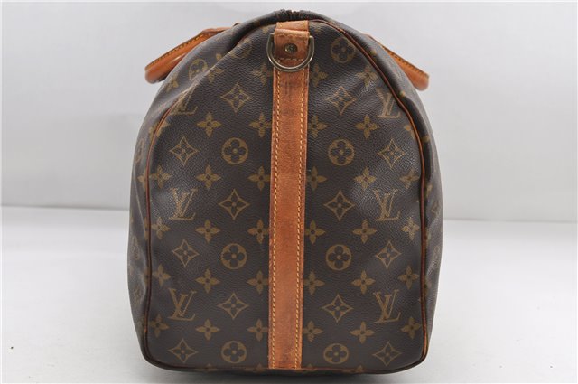 Auth Louis Vuitton Monogram Keepall Bandouliere 50 Boston Bag M41416 LV 7428D