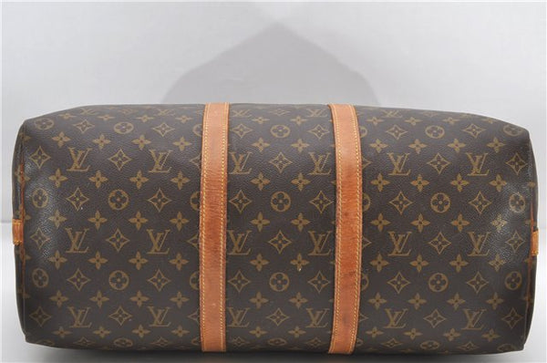 Auth Louis Vuitton Monogram Keepall Bandouliere 50 Boston Bag M41416 LV 7428D