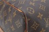 Auth Louis Vuitton Monogram Keepall Bandouliere 50 Boston Bag M41416 LV 7428D