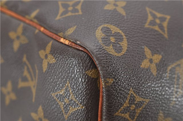Auth Louis Vuitton Monogram Keepall Bandouliere 50 Boston Bag M41416 LV 7428D