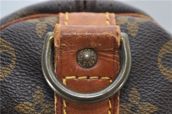 Auth Louis Vuitton Monogram Keepall Bandouliere 50 Boston Bag M41416 LV 7428D