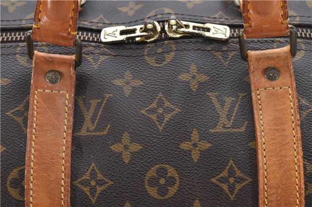 Auth Louis Vuitton Monogram Keepall Bandouliere 50 Boston Bag M41416 LV 7428D