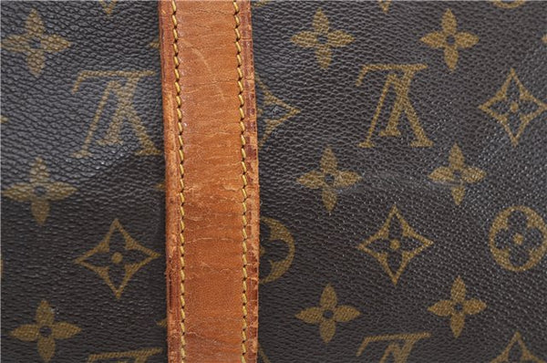 Auth Louis Vuitton Monogram Keepall Bandouliere 50 Boston Bag M41416 LV 7428D