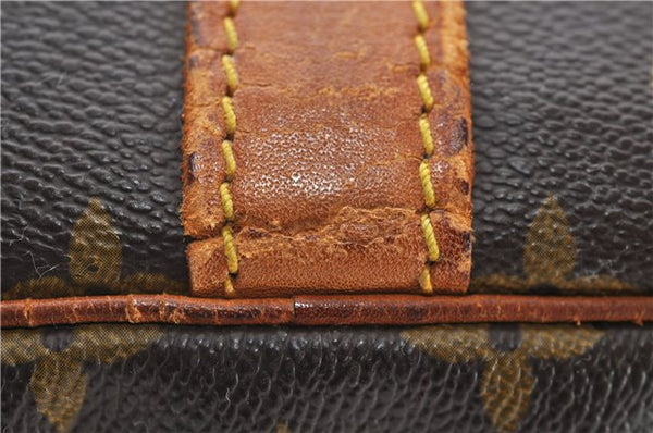 Auth Louis Vuitton Monogram Keepall Bandouliere 50 Boston Bag M41416 LV 7428D