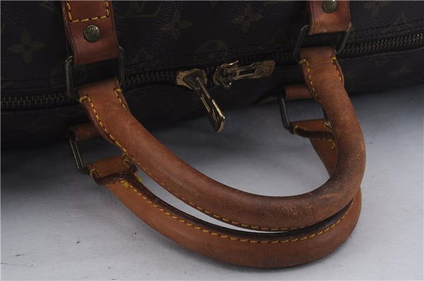 Auth Louis Vuitton Monogram Keepall Bandouliere 50 Boston Bag M41416 LV 7429D