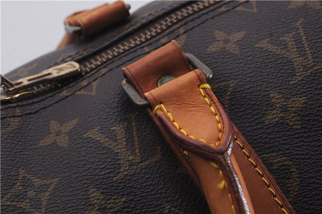 Auth Louis Vuitton Monogram Keepall Bandouliere 50 Boston Bag M41416 LV 7429D