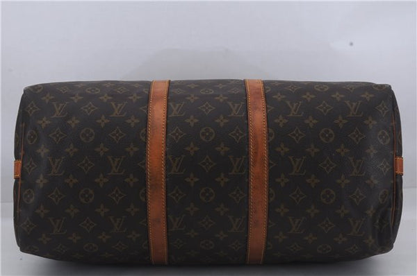 Auth Louis Vuitton Monogram Keepall Bandouliere 50 Boston Bag M41416 LV 7429D