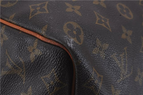Auth Louis Vuitton Monogram Keepall Bandouliere 50 Boston Bag M41416 LV 7429D
