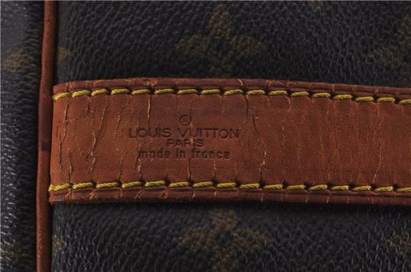 Auth Louis Vuitton Monogram Keepall Bandouliere 50 Boston Bag M41416 LV 7429D