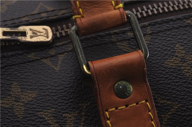 Auth Louis Vuitton Monogram Keepall Bandouliere 50 Boston Bag M41416 LV 7429D