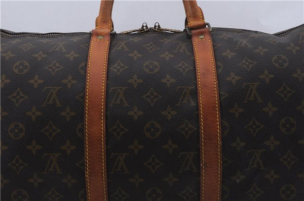 Auth Louis Vuitton Monogram Keepall Bandouliere 50 Boston Bag M41416 LV 7429D