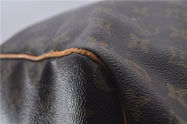 Auth Louis Vuitton Monogram Keepall Bandouliere 60 Boston Bag M41412 LV 7432D