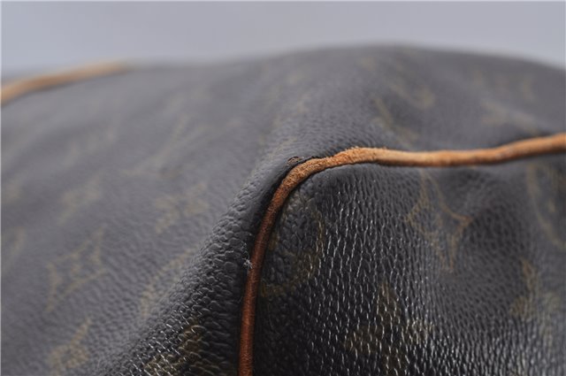 Auth Louis Vuitton Monogram Keepall Bandouliere 60 Boston Bag M41412 LV 7432D
