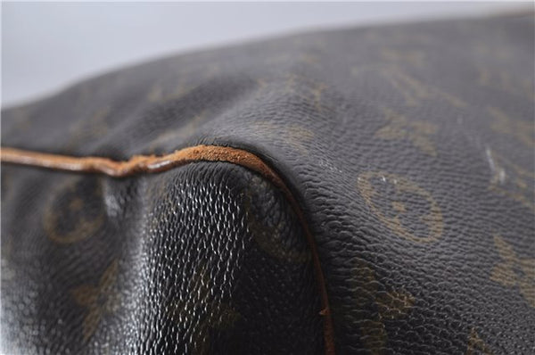 Auth Louis Vuitton Monogram Keepall Bandouliere 60 Boston Bag M41412 LV 7432D