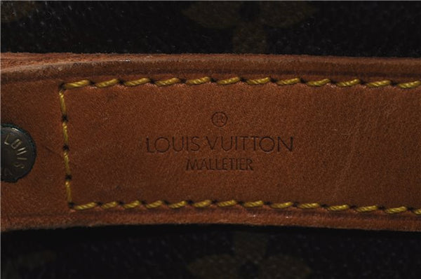 Auth Louis Vuitton Monogram Keepall Bandouliere 60 Boston Bag M41412 LV 7432D
