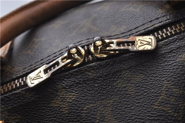 Auth Louis Vuitton Monogram Keepall Bandouliere 60 Boston Bag M41412 LV 7432D