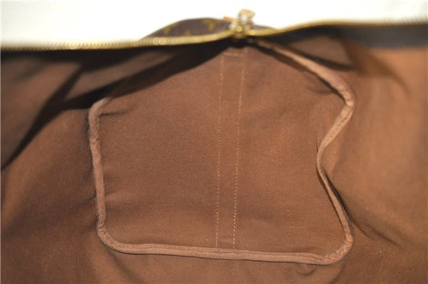 Auth Louis Vuitton Monogram Keepall Bandouliere 60 Boston Bag M41412 LV 7432D