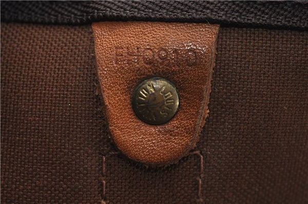 Auth Louis Vuitton Monogram Keepall Bandouliere 60 Boston Bag M41412 LV 7432D