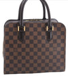 Authentic Louis Vuitton Damier Triana Hand Bag Purse N51155 LV 7433E
