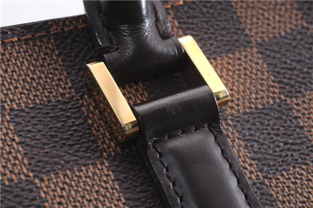 Authentic Louis Vuitton Damier Triana Hand Bag Purse N51155 LV 7433E