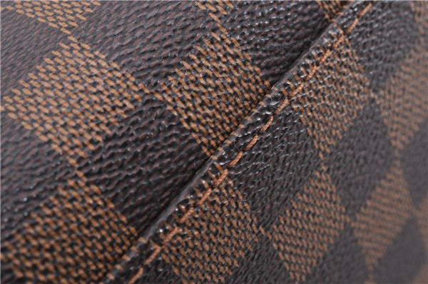 Authentic Louis Vuitton Damier Triana Hand Bag Purse N51155 LV 7433E