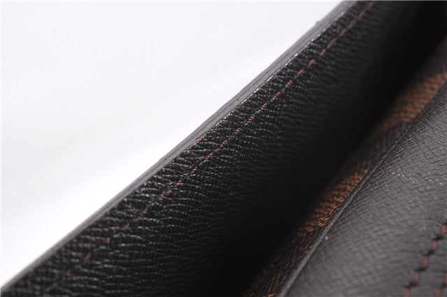 Authentic Louis Vuitton Damier Triana Hand Bag Purse N51155 LV 7433E