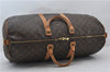 Authentic Louis Vuitton Monogram Keepall Bandouliere 55 M41414 Boston Bag 7436E