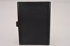 Authentic Louis Vuitton Epi Z Agenda PM Notebook Cover Black R20092 LV 7439I