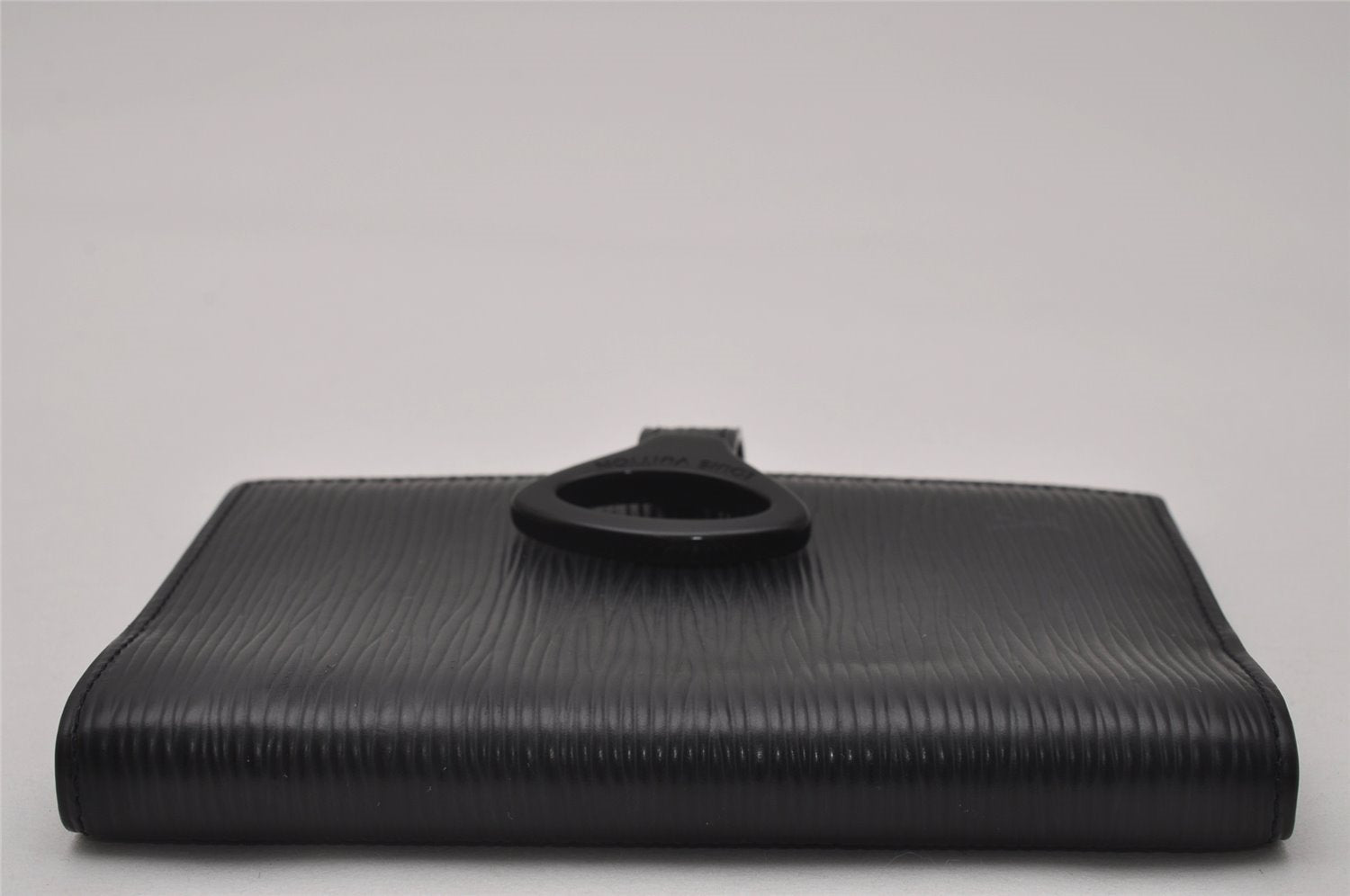 Authentic Louis Vuitton Epi Z Agenda PM Notebook Cover Black R20092 LV 7439I