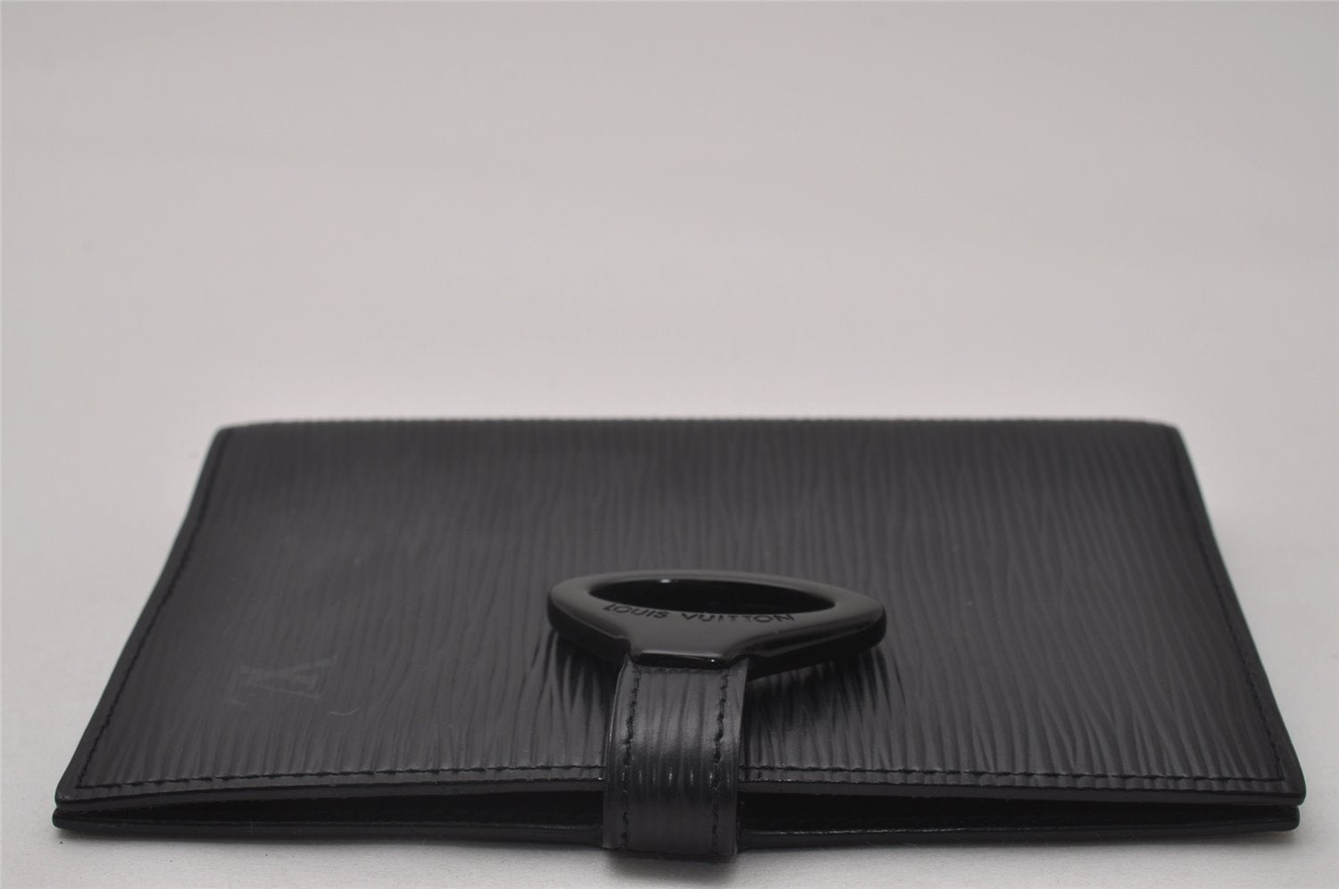 Authentic Louis Vuitton Epi Z Agenda PM Notebook Cover Black R20092 LV 7439I