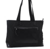 Authentic GUCCI Shoulder Tote Bag Purse Nylon Leather 0190426 Black 7440C