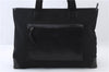 Authentic GUCCI Shoulder Tote Bag Purse Nylon Leather 0190426 Black 7440C