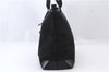 Authentic GUCCI Shoulder Tote Bag Purse Nylon Leather 0190426 Black 7440C