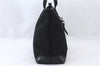 Authentic GUCCI Shoulder Tote Bag Purse Nylon Leather 0190426 Black 7440C