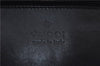 Authentic GUCCI Shoulder Tote Bag Purse Nylon Leather 0190426 Black 7440C