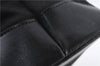 Authentic GUCCI Shoulder Tote Bag Purse Nylon Leather 0190426 Black 7440C