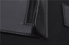 Authentic GUCCI Shoulder Tote Bag Purse Nylon Leather 0190426 Black 7440C