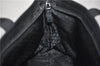 Authentic GUCCI Shoulder Tote Bag Purse Nylon Leather 0190426 Black 7440C