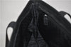 Authentic GUCCI Shoulder Tote Bag Purse Nylon Leather 0190426 Black 7440C