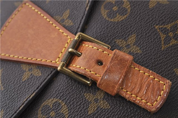 Auth Louis Vuitton Monogram Jeune Fille GM Shoulder Cross Bag M51225 LV 7445D