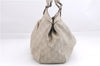 Authentic GUCCI Guccissima Sukey Shoulder Tote Bag GG Leather 211944 Ivory 7445E