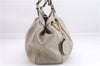 Authentic GUCCI Guccissima Sukey Shoulder Tote Bag GG Leather 211944 Ivory 7445E