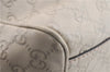 Authentic GUCCI Guccissima Sukey Shoulder Tote Bag GG Leather 211944 Ivory 7445E