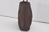 Authentic PRADA Vintage Nylon Tessuto Shoulder Hand Bag Purse Brown 7448I