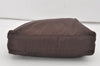 Authentic PRADA Vintage Nylon Tessuto Shoulder Hand Bag Purse Brown 7448I