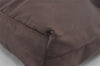 Authentic PRADA Vintage Nylon Tessuto Shoulder Hand Bag Purse Brown 7448I
