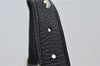 Authentic BURBERRY Vintage Leather Shoulder Hand Bag Purse Black 7453E