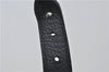 Authentic BURBERRY Vintage Leather Shoulder Hand Bag Purse Black 7453E