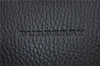 Authentic BURBERRY Vintage Leather Shoulder Hand Bag Purse Black 7453E